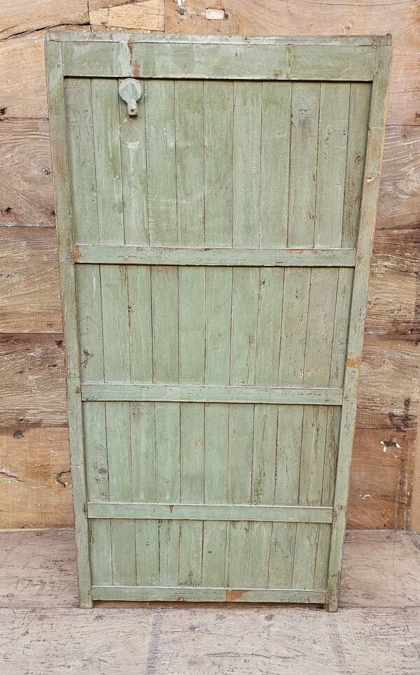 Ancien meuble radio Art déco en teck birman