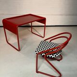 Vintage all-metal desk/table