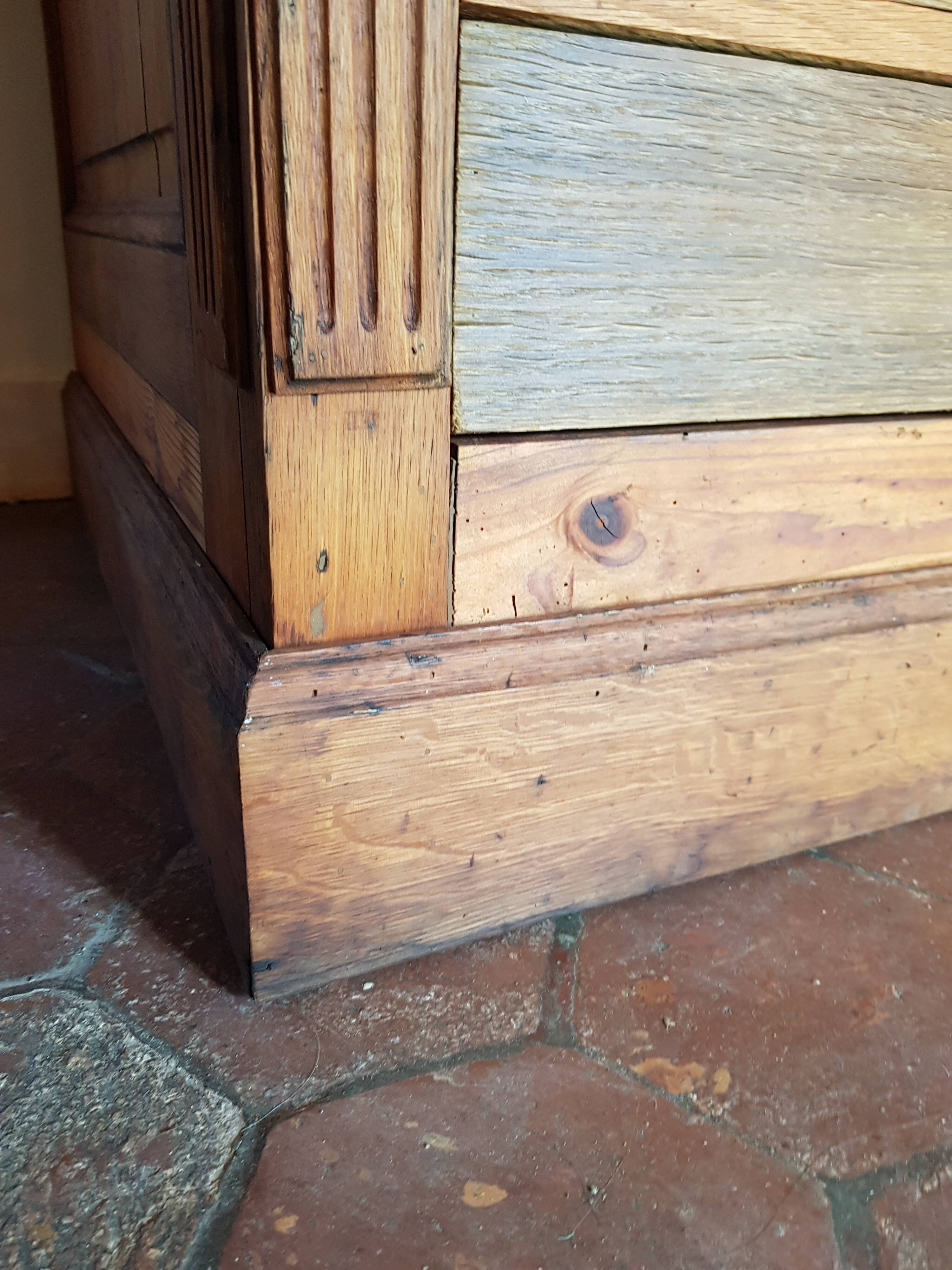 Furniture of trade with drawers