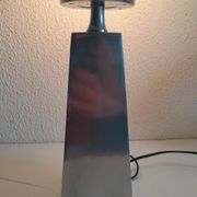 Vintage Murano Globe Chrome Lamp