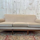 Louis XVI Living Room Sofa and Pair of Bergeres