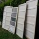 Porte vintage panneautée