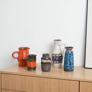 Ceramic vase, German design, 1960s, made in West Germany