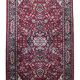 Handmade vintage Persian Kashan runner 76cm x 179cm, 1960s