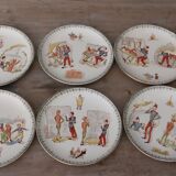 Talking dessert plates, Choisy-le-Roi