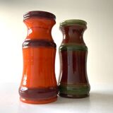 2 vintage vases from West Germany by Alfred Klein (AK) Keramik