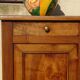 Antique Louis Philippe sideboard in solid elm