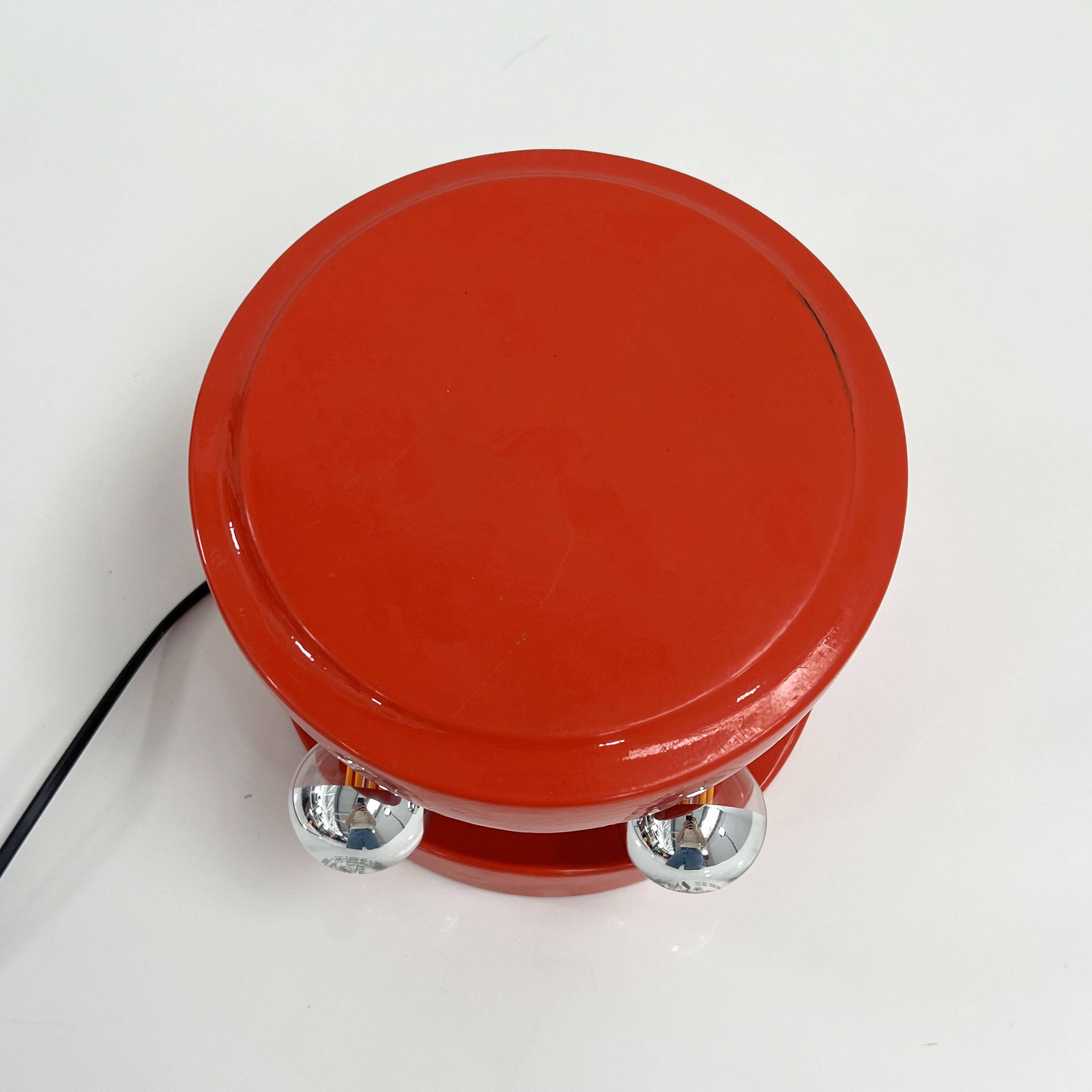 Lampe de table corail en céramique de Perdomello, 1970