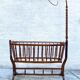 Antique wooden cradle