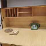 Shelf wall cabinet secretary