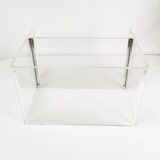 Modernist cabinet - plexiglass, Italy, 1970s