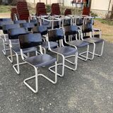 Chaise industrielle Gipsen