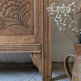 Parisian Art Deco glass cabinet