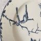 Earthenware compotier, oxford blue, hb & cie choisy le roi