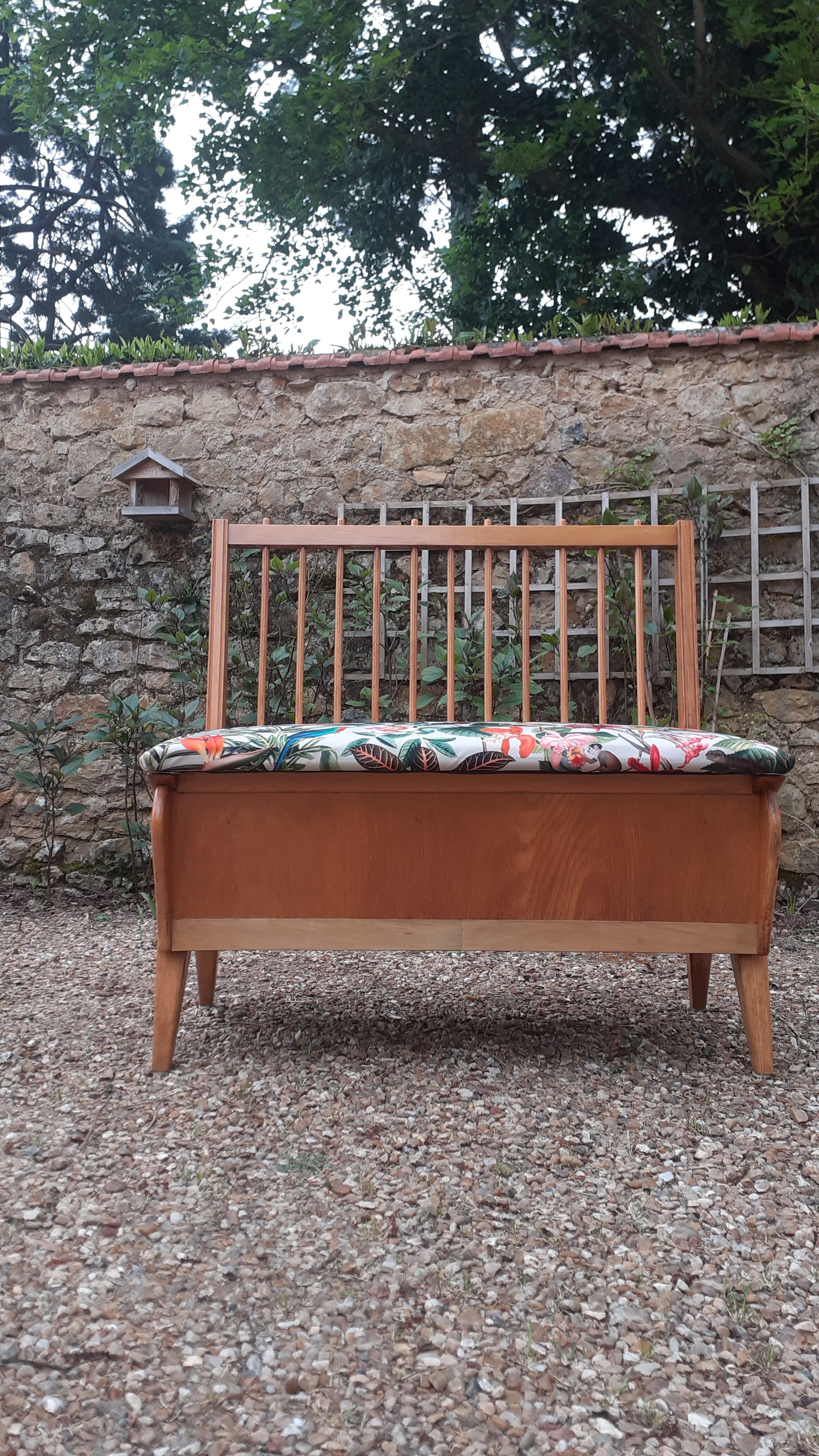 Vintage bench 50 year