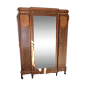 Art deco inlaid and bronze 3-door wardrobe circa 1920