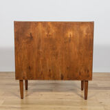 Mid-century teak dresser with dressing table, Denmark, 1960s