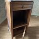 Old bedside wood and marble