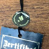 German Vintage Art Collection Richartz Plate and Bowl in Glass by Hans Jürgen Richartz for Mathildenhütte, Solingen, Set of 2