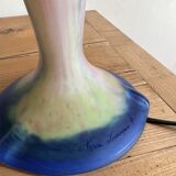 Lamp signed "le verre français"