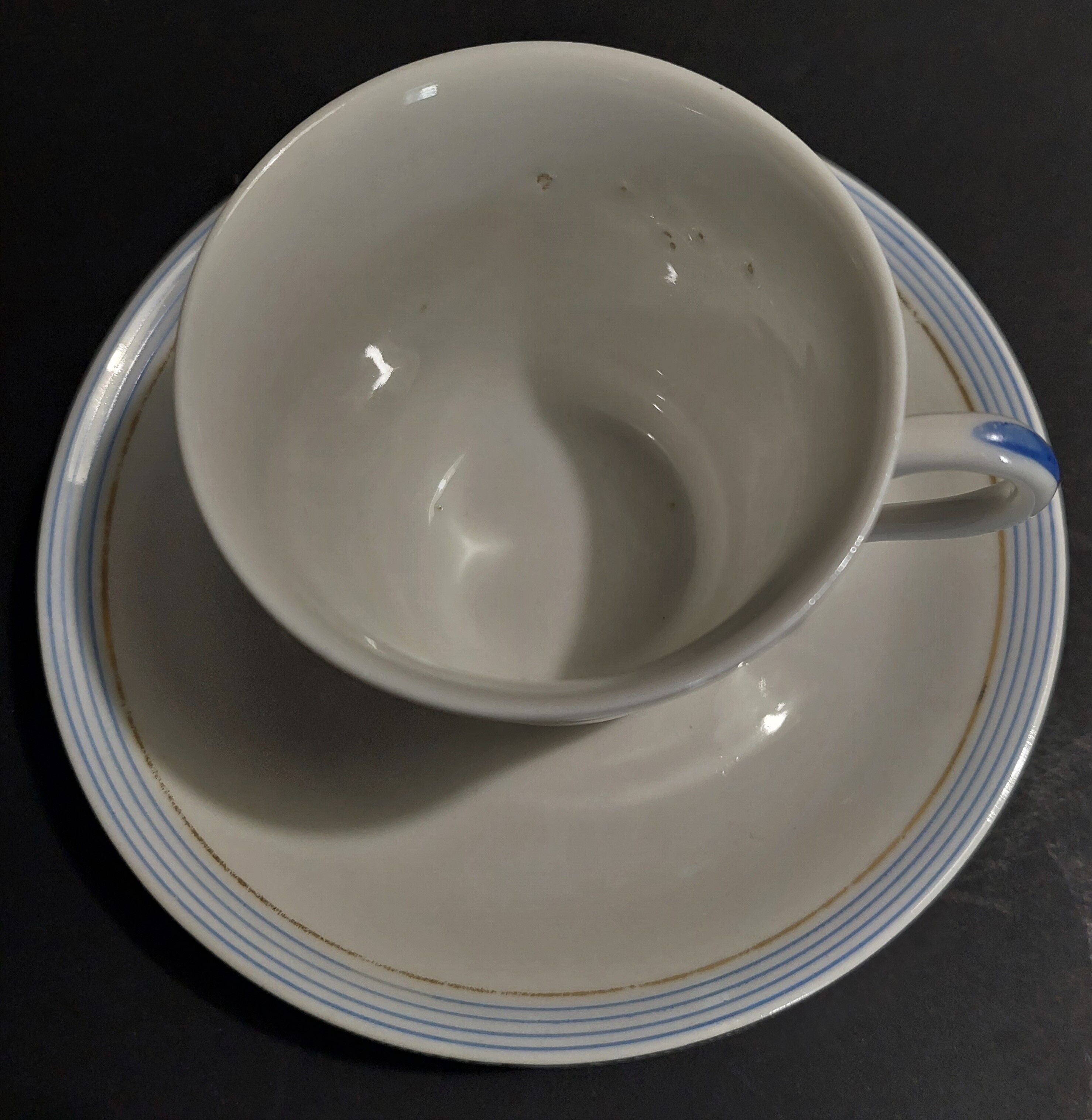 Porcelain coffee cup of Paris XIXth