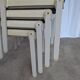 Set of 4 Vintage Aeon Mondial Stackable Chair / Dutch Postmodern Dining Cha