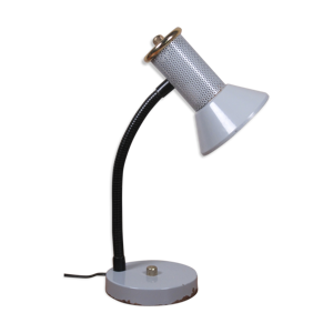 Lampe de bureau grise