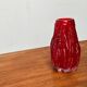 Vase en verre épais à écorce lourde allemand du milieu du siècle par Ingrid Glas, Allemagne, années 1960