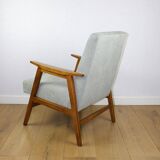 Vintage light green easy chair, 1970s
