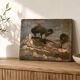 Oil on panel, Provençal landscape, circa 1930-1950