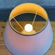 Vintage table lamp in crackled ceramic Rosagaso Spain 1990