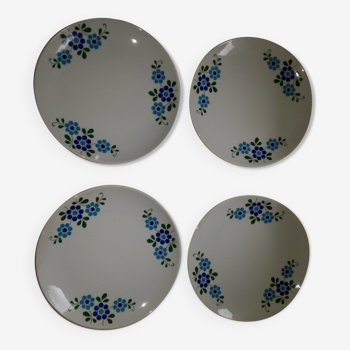 Set of 4 Bavaria dessert plates