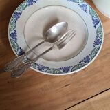 Piedouche plate Terre de fer
