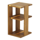 Shelf / Console in solid wood (Elm) vintage Regain house Circa 1980
