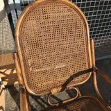 Rocking chair rattan