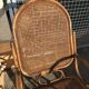 Rocking-chair en rotin