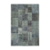Handwoven turkish contemporary 205 cm x 302 cm grey patchwork carpet
