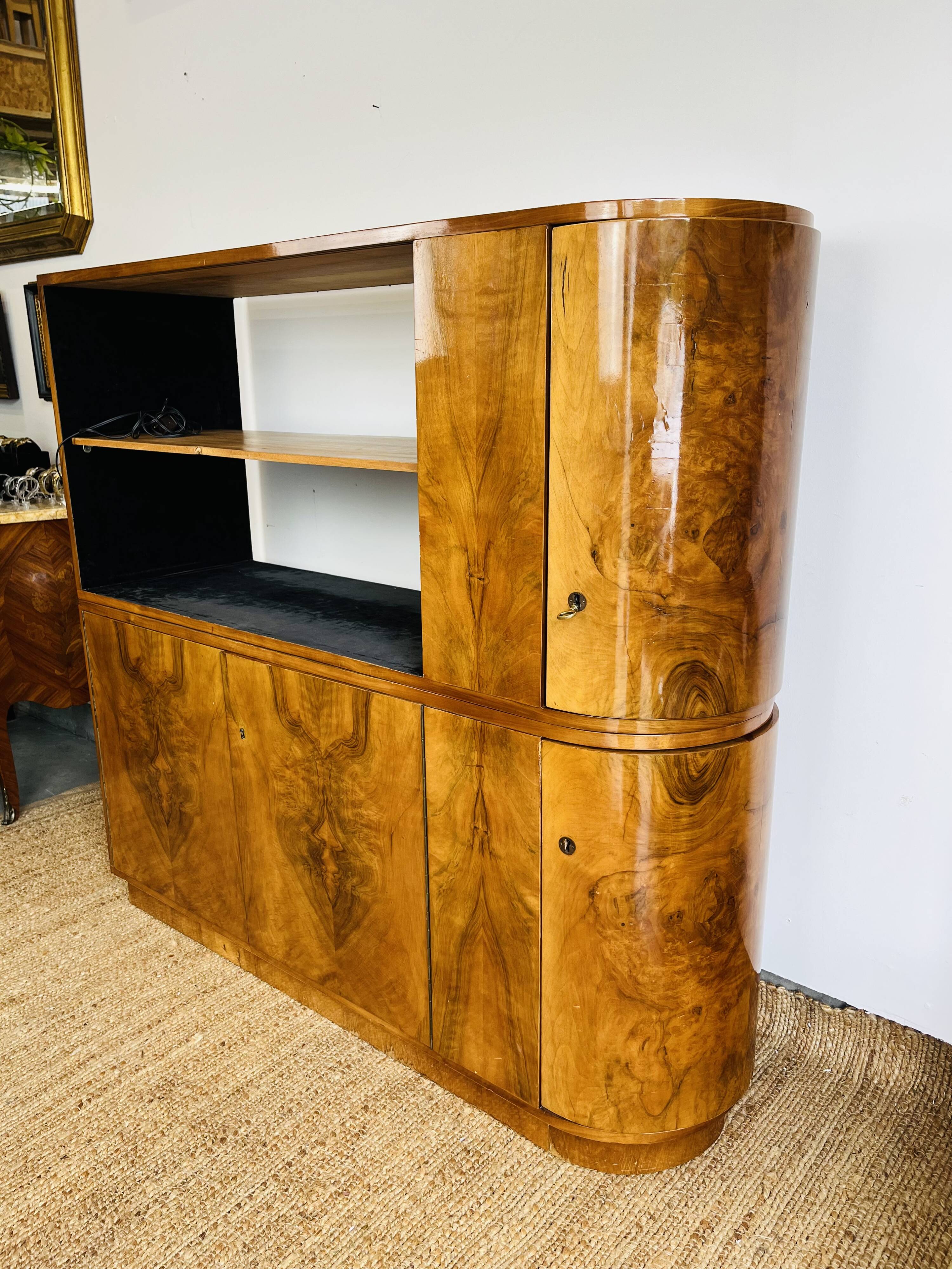 Meuble bar Art déco vers 1930