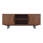Walnut cabinet, Danish design, 1990s, production: Denmark