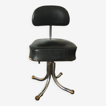 swivel chair, vintage armchair