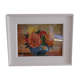 Tableau bouquet de fleurs,  aquarelle 1945, daté, signé et dédicacé