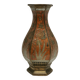 enamelled bronze vase