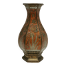 Vase en bronze émaillé