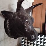 Food sign / cast iron bull mouth