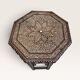 Hoshiarpur octagonal side table, rosewood, mother-of-pearl and bone, 1880