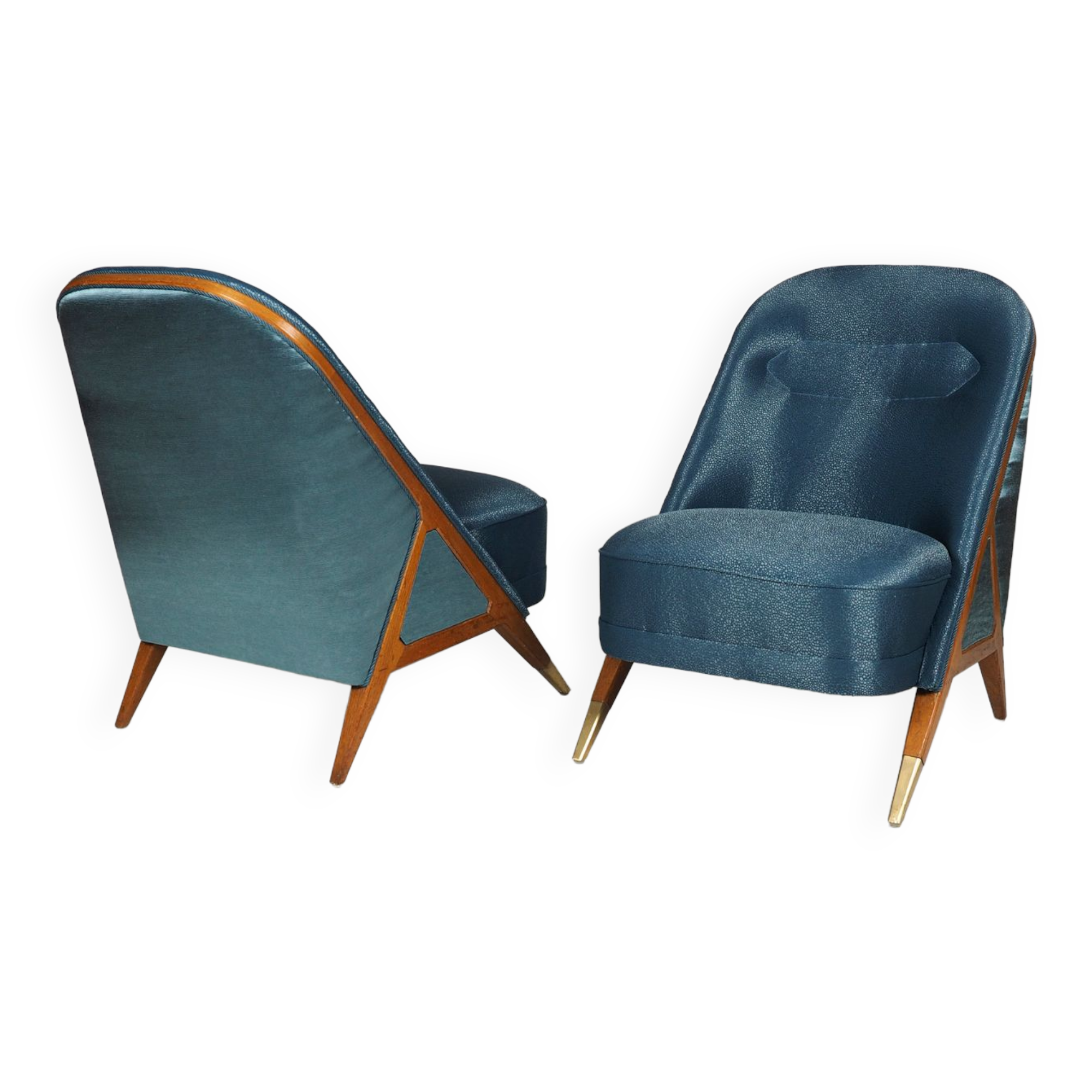 Scandinavian art deco loungechairs