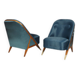 Scandinavian art deco loungechairs