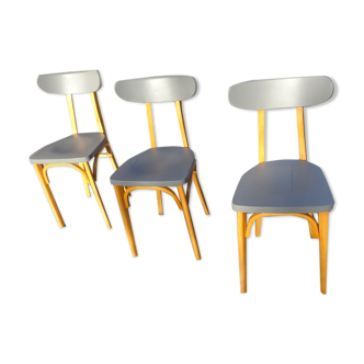 Trio of Luterma banana chairs