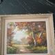 Oil on canvas "Autumn" by Jean Maréchal – Handmade wooden frame