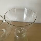 Pair of vintage glass vases